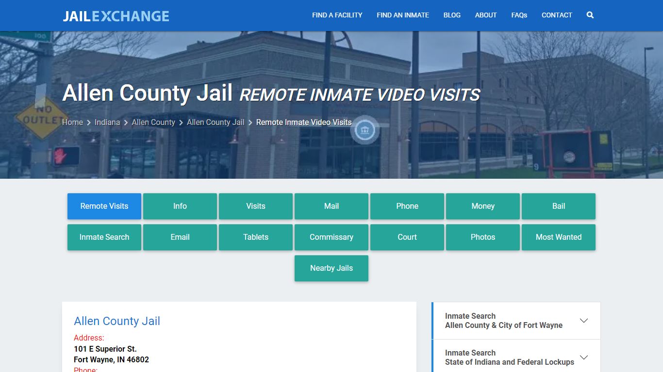 Video Visitation - Allen County Jail, IN - Jail Exchange